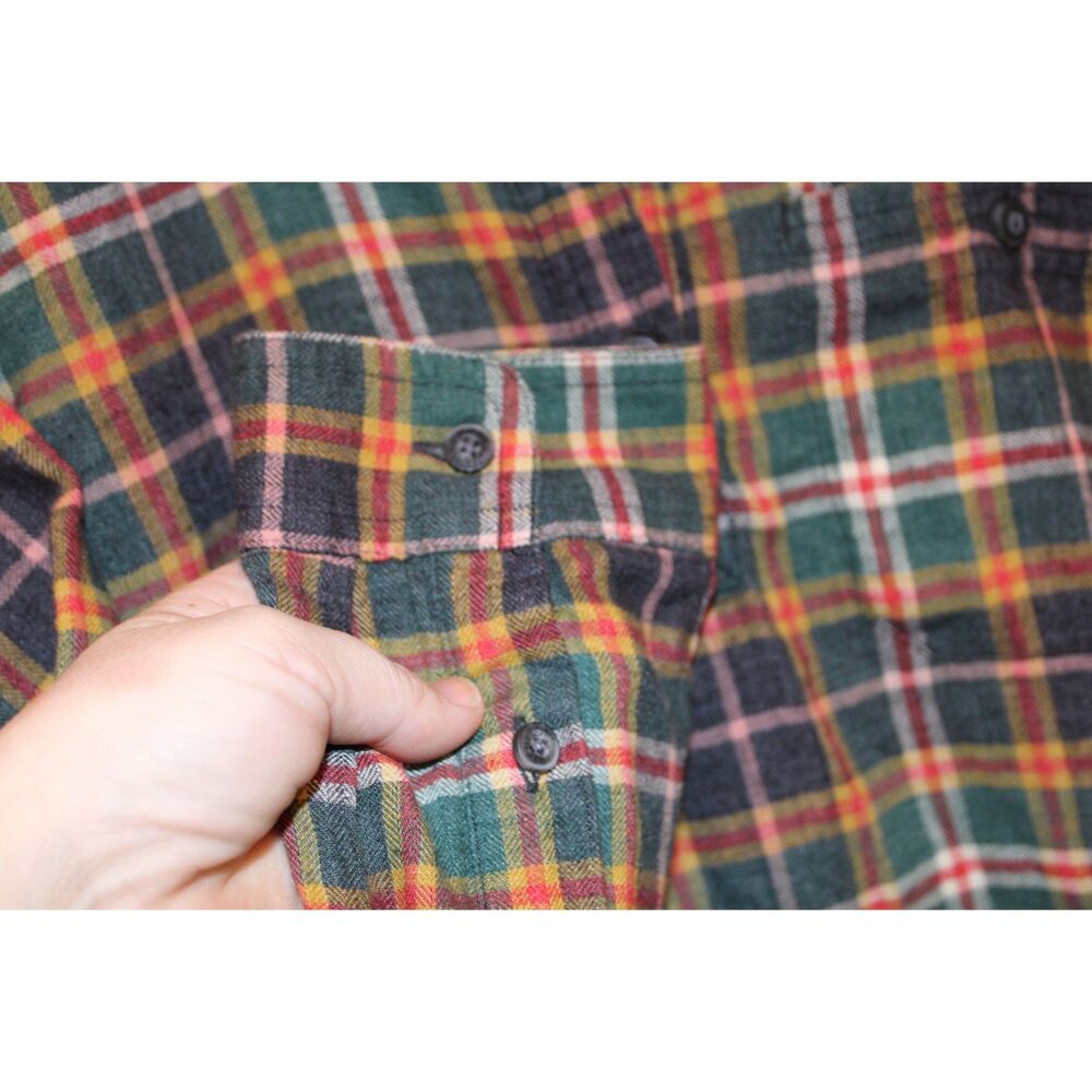 Toad&Co Re-Form Popover flannel shirt dress size xlarge - Picture 8 of 12